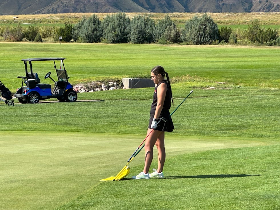 Local golfers in Gering on Monday for annual invite.
