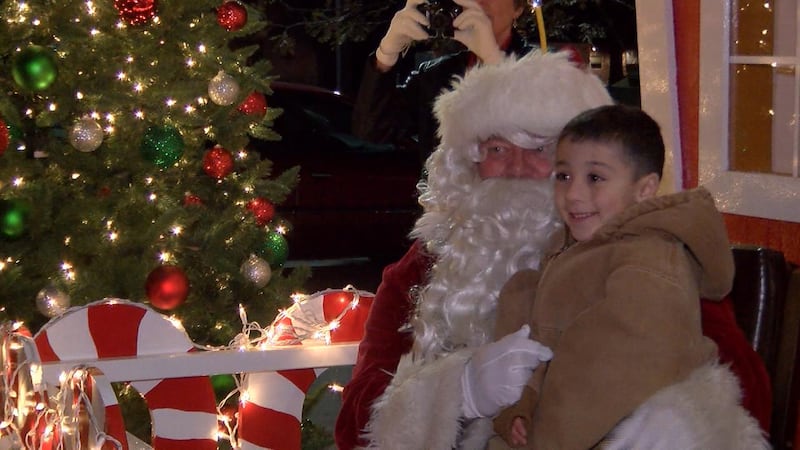 Gering Merchants host Christmas parade and Santa's Village in Gering this week.