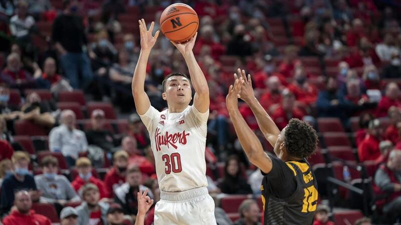 Nebraska junior Keisei Tominaga
